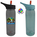 25 oz. 750 ml Eco Vessel Wave Hydration Bottle - Full Color Imprint